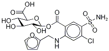 呋喃苯胺酸酰基葡糖苷酸 结构式