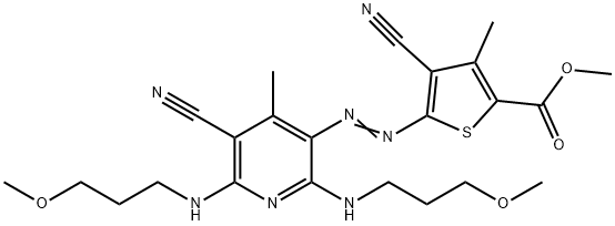 透明红BBR 结构式