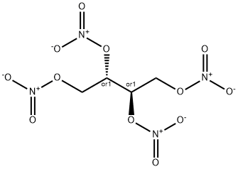 四硝酸赤藻糖酯 结构式