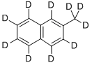 2-甲基萘-D10 结构式