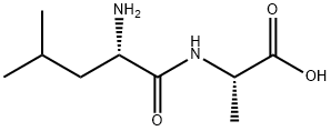 L-亮氨酸-L-丙氨酸 结构式