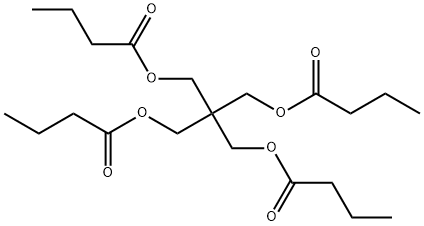 Tetrakis(butyric acid)(methanetetrayltetrakismethylene) ester 结构式