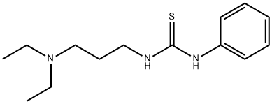 1-[3-(Diethylamino)propyl]-3-phenylthiourea 结构式