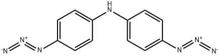 4-Azido-N-(4-azidophenyl)benzenamine 结构式