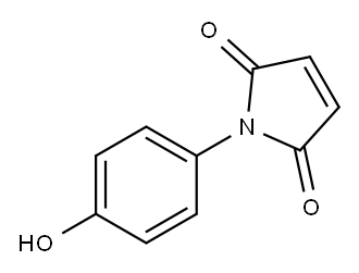 4-马来酰亚胺基苯酚 结构式