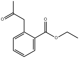 2-(2-OXO-PROPYL)-BENZOIC ACID ETHYL ESTER 结构式