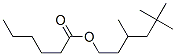 Hexanoic acid 3,5,5-trimethylhexyl ester 结构式