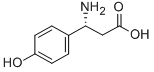 (R)-3-氨基-3-(4-羟基苯基)丙酸 结构式