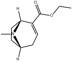 8-Azabicyclo[3.2.1]oct-2-ene-2-carboxylic Acid 8-Methyl-Ethyl Ester 结构式