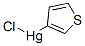 Mercury, chloro-3-thienyl- 结构式