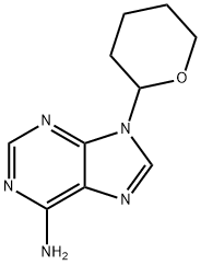 9-(四氢-2H-吡喃-2-基)-9H-嘌呤-6-胺 结构式