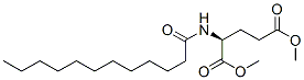 N-Dodecanoyl-L-glutamic acid dimethyl ester 结构式