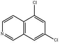 5,7-二氯异喹啉 结构式