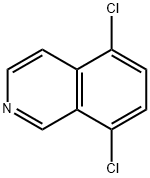 5,8-二氯异喹啉 结构式