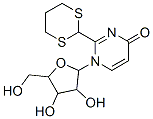 1-[3,4-dihydroxy-5-(hydroxymethyl)oxolan-2-yl]-2-(1,3-dithian-2-yl)pyr imidin-4-one 结构式