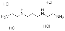 1,3-PROPANEDIAMINE,N,N'-BIS(2-AMINOETHYL), TETRAHYDROCHLORIDE 结构式