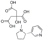 (S)-nicotine citrate 结构式