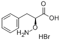 L-A-AMINOXY-B-PHENYLPROPIONIC ACID, HYDROBROMIDE 结构式