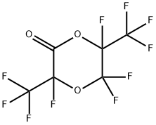 Perfluoro(2-oxo-3,6-dimethyl-1,4-dioxane)