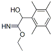 Benzeneethanimidic  acid,  -alpha--hydroxy-2,3,5,6-tetramethyl-,  ethyl  ester  (9CI) 结构式