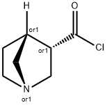 1-Azabicyclo[2.2.1]heptane-3-carbonyl chloride, endo- (9CI) 结构式