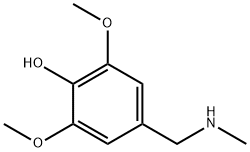 Phenol, 2,6-dimethoxy-4-[(methylamino)methyl]- (9CI) 结构式