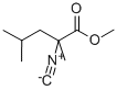 2-ISOCYANO-2,4-DIMETHYLPENTANOIC ACID METHYL ESTER 结构式