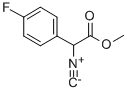 2-ISOCYANO-2-(4-FLUOROPHENYL) ACETIC ACID METHYL ESTER 结构式