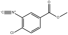 METHYL-3-ISOCYANO-4-CHLOROBENZOATE 结构式