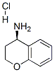 (4R)-3,4-二氢-2H-1-苯并吡喃-4-胺盐酸盐 结构式