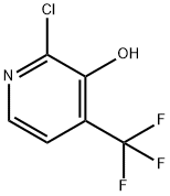 2-Chloro-3-hydroxy-4-(trifluoromethyl)pyridine 结构式