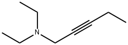 1-DIETHYLAMINO-2-PENTYNE 结构式