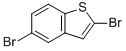 2,5-DIBROMOBENZO[B]THIOPHENE 结构式