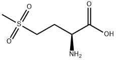 L-蛋氨酸砜 结构式