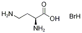 (S)-2,4-二氨基丁酸氢溴酸盐 结构式