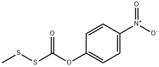 4-nitrophenoxycarbonyl methyl disulfide 结构式