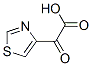 4-Thiazoleacetic  acid,  -alpha--oxo- 结构式