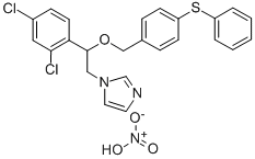 硝酸芬替康唑 结构式