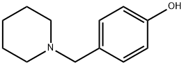 4-(哌啶-1-基甲基)苯酚 结构式