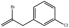 1-(2-溴烯丙基)-3-氯苯 结构式