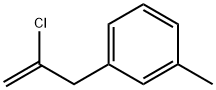 2-Chloro-3-(3-methylphenyl)prop-1-ene 结构式