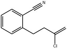 2-Chloro-4-(2-cyanophenyl)but-1-ene 结构式