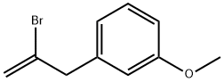 1-(2-溴烯丙基)-3-甲氧基苯 结构式