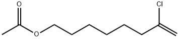 8-ACETOXY-2-CHLORO-1-OCTENE 结构式