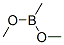 Boronic acid, methyl-, dimethyl ester 结构式