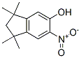 1,1,3,3-tetramethyl-6-nitroindan-5-ol 结构式