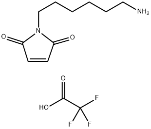 1-(6-氨基己基)-1H-吡咯-2,5-二酮 2,2,2-三氟乙酸盐 结构式