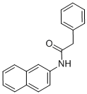 N-(2-NAPHTHYL)-2-PHENYLACETAMIDE 结构式