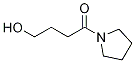 4-hydroxy-1-(1-pyrrolidinyl)-1-Butanone 结构式