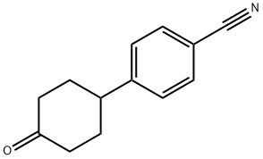 4(4'-苯腈)环己酮 结构式